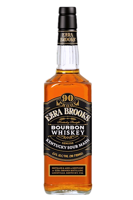 Ezra Brooks 90 Proof Bourbon Whisky 750ml