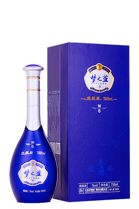 YangHe Dream Blue International M6 52% 750ml 洋河梦之蓝 M6
