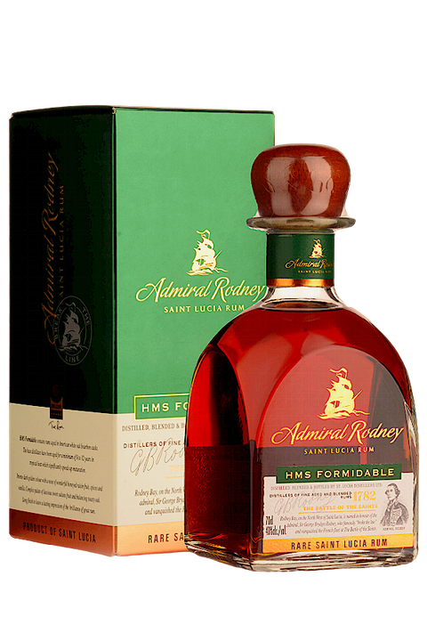 Admiral Rodney HMS Formidable St. Lucia Rum 700ml