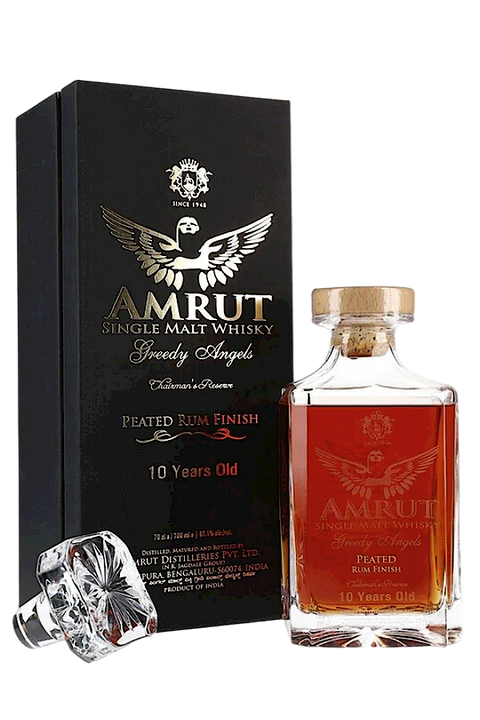 Amrut Greedy Angels 10yo 700ml - Peated Rum Cask