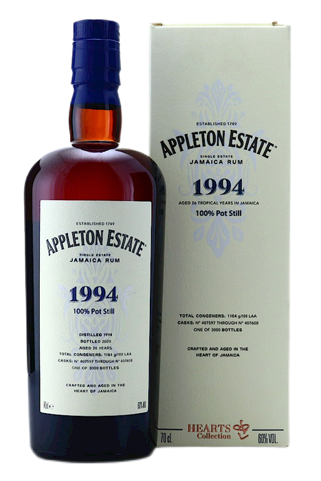 Appleton 26YO 1994 Hearts Collection Rum 700ml