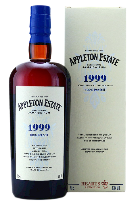 Appleton 1999 21YO Hearts Collection Rum 700ml