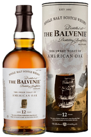 Balvenie 12YO American Oak Speyside Single Malt 700ml