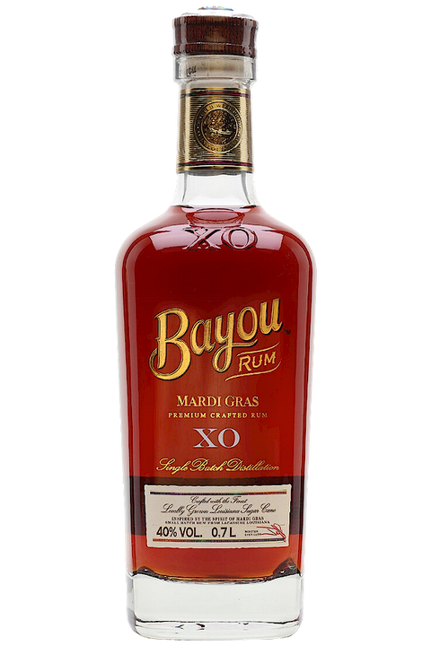 Bayou XO Mardi Gras Rum 700ml - Louisiana, USA