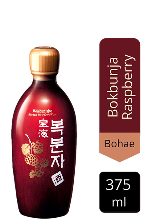 Bohae Bokbunjajoo Black Raspberry Wine 375ml