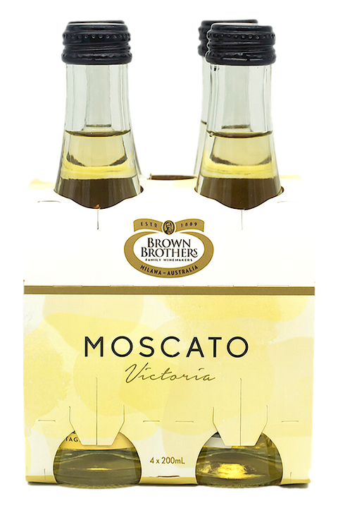 Brown Brothers Moscato Mini 200ml 4 PACK