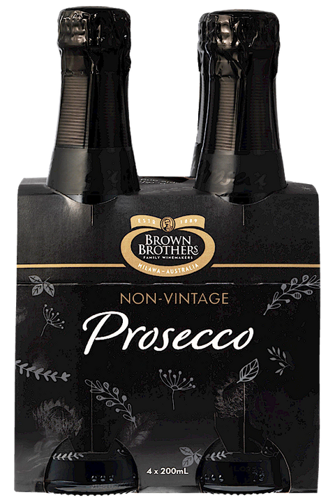 Brown Brothers Prosecco NV 200ml 4 PACK