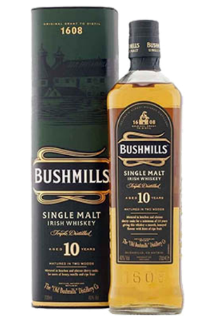 Bushmills 10 Yo malt Irish Whisky 700ml