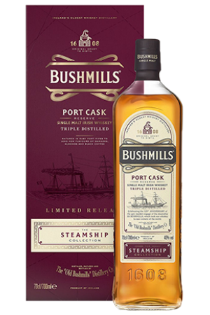 Bushmills Steamship Port Cask Irish Whisky 700ml