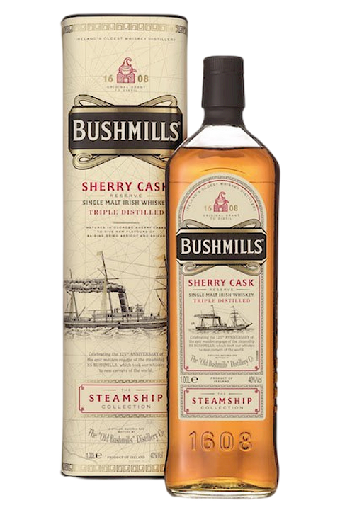 Bushmills SteamShip Sherry Cask Irish Whisky 1L