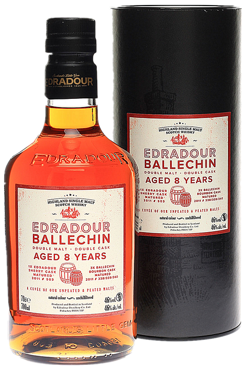 Edradour Ballechin 8YO Double Malt Double Cask Whisky 700ml