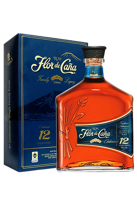 FLOR DE CANA 12Yo Rum 1L