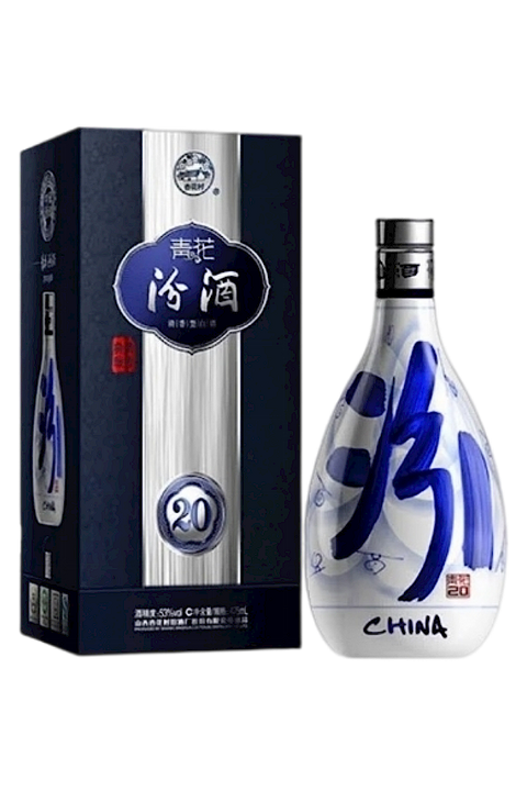Fenjiu Blue & White 20yo 42% 500ml- China 汾酒20年青花 42%