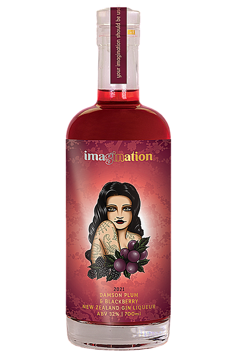 Imagination Damson Plum & Blackberry NZ Gin Liqueur 700ml
