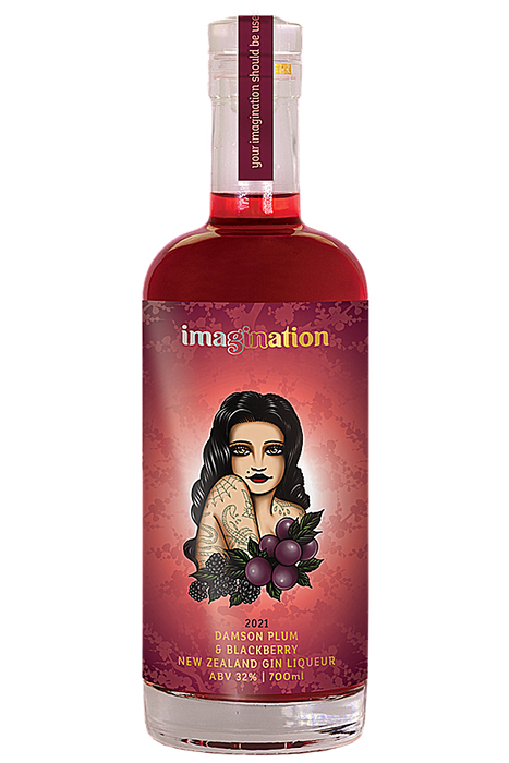 Imagination Damson Plum & Blackberry NZ Gin Liqueur 700ml