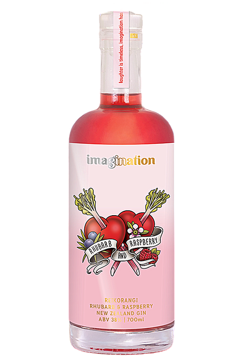 Imagination Reikorangi Rhubarb & Raspberry Gin 700ml