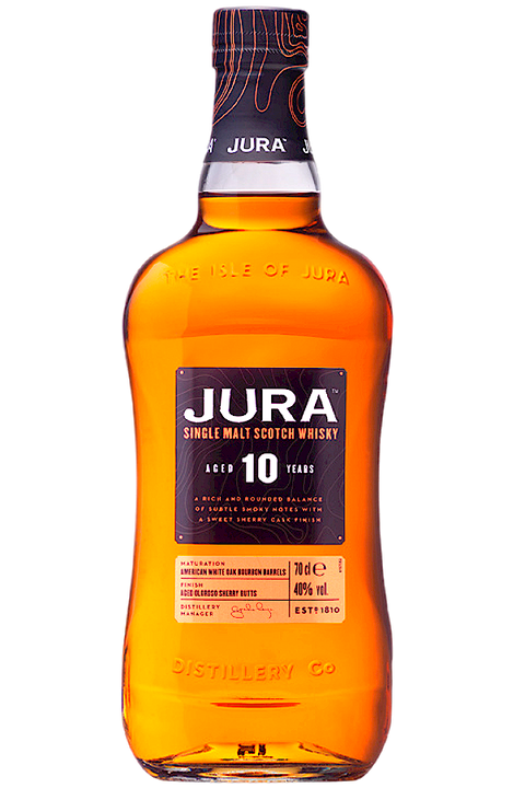 Isle of Jura 10YO Single Malt Scotch Whisky 700ml