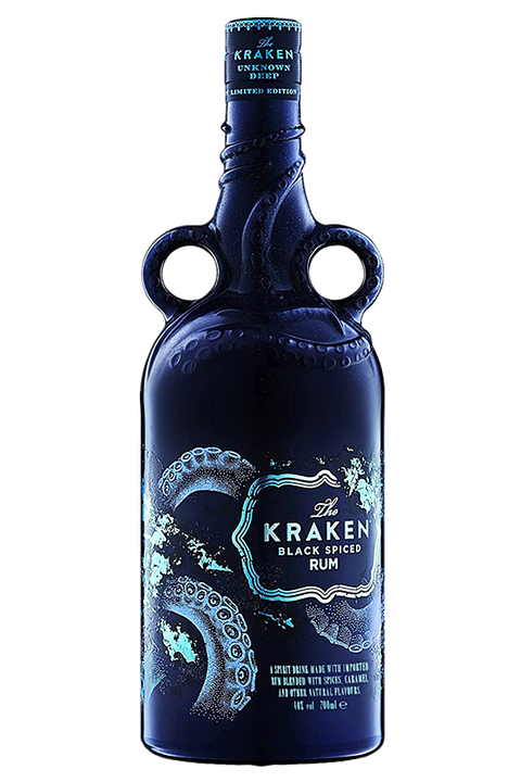 Kraken Unknown Deep 700ml -- Limited Edition- Blue Bottle