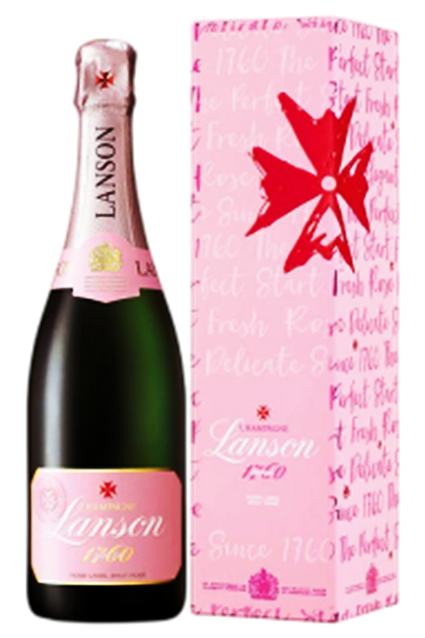 Lanson Rose NV Champagne 750ml