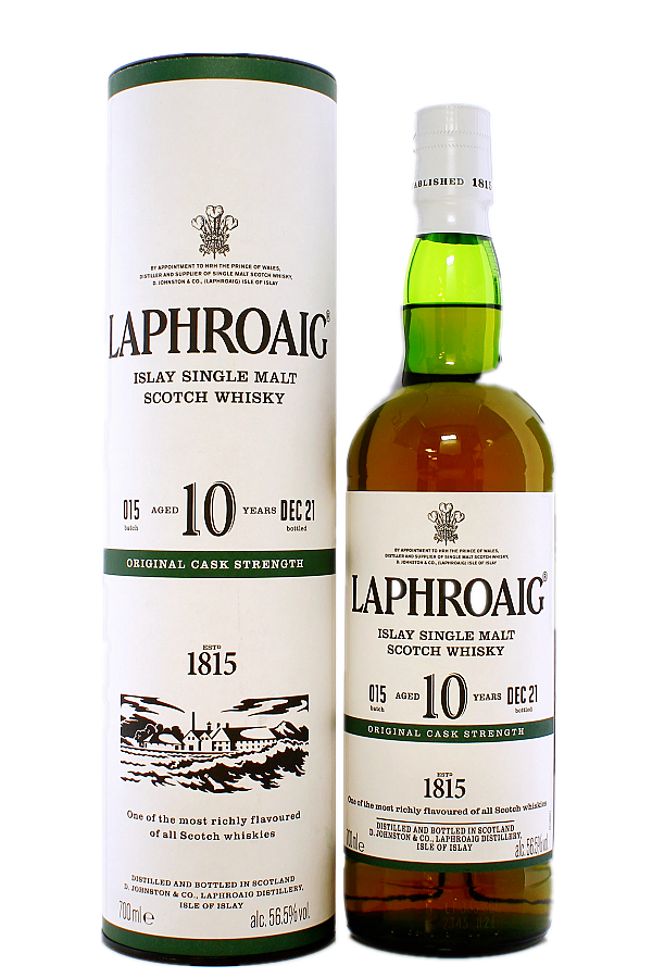 Whisky Laphroaig 10 Year Old Cask Strength Batch 15 - Single Malt