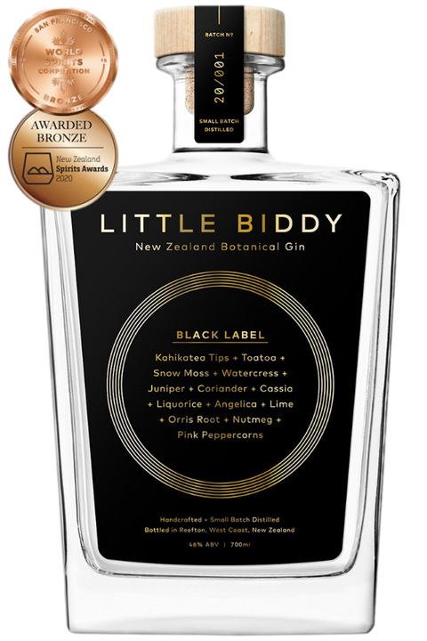 Little Biddy Black Gin 700ml