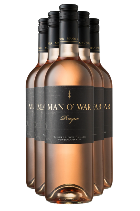 Man O' War Pinque Waiheke Rose 2023 750ml 6 Pack