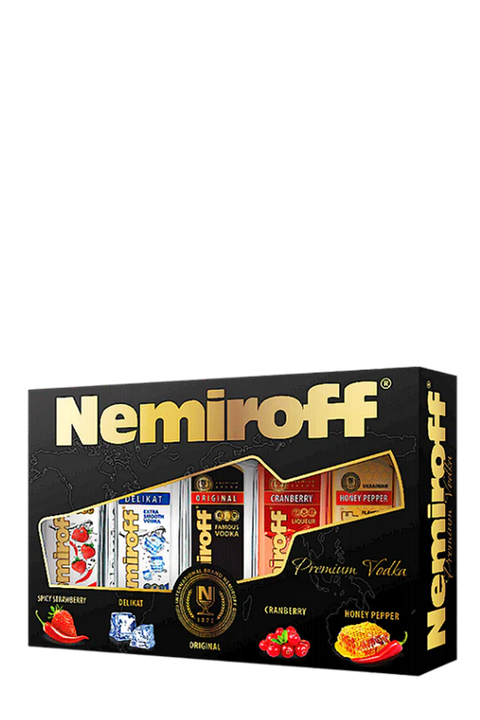 Nemiroff Vodka Gift Set 5x100ml