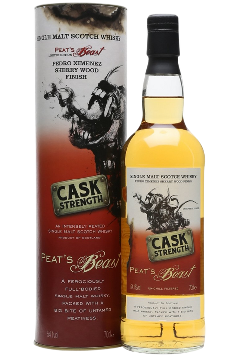Peat's Beast Cask Strength PX Sherry 54.1%  700ml