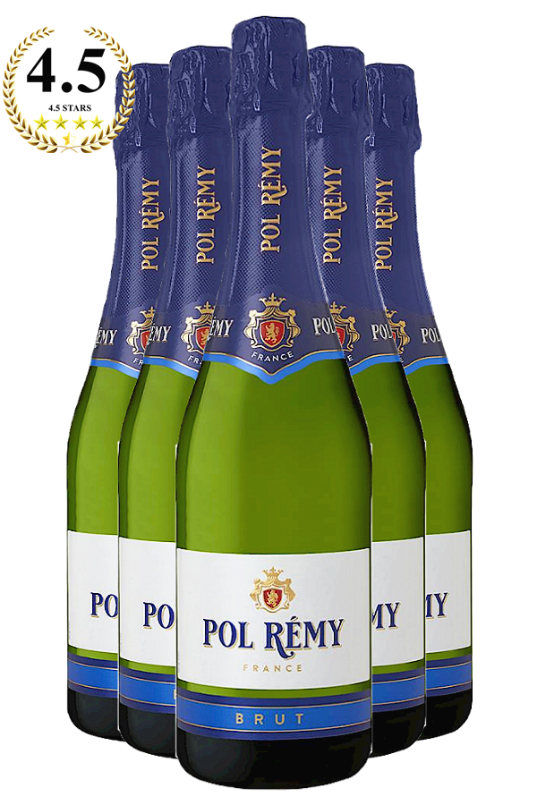 Pol Remy Brut NV 750ml 6 Pack - France – WhiskeyOnline