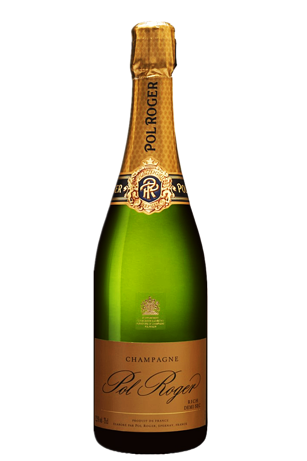 Pol Roger Rich (Demi-Sec) NV Champagne 750ml - France– WhiskeyOnline