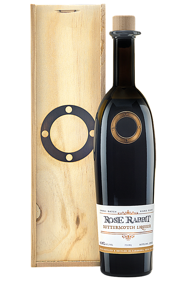 Rose Rabbit Butterscotch Liqueur 750ml - Cardrona Distillery ...