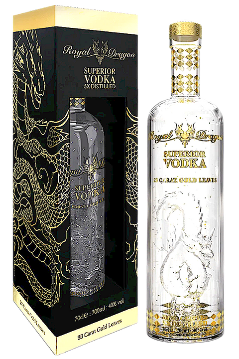Royal Dragon Imperial Vodka Gift Box 700ml