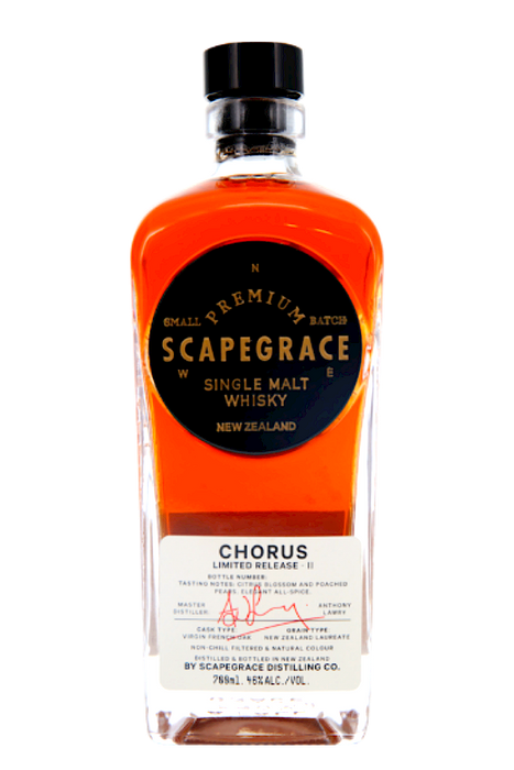 Scapegrace Chorus II Single Malt 700mL