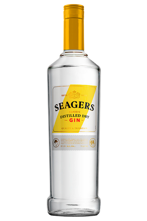 Seagers Gin  1L - Yellow Label