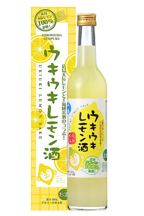 Sempuku Ukiuki Lemon 千福 Lemon Sake 500ml