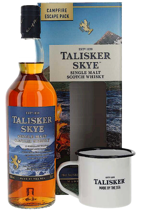 Talisker Skye Campfire Escape Pack + Mug 700ml