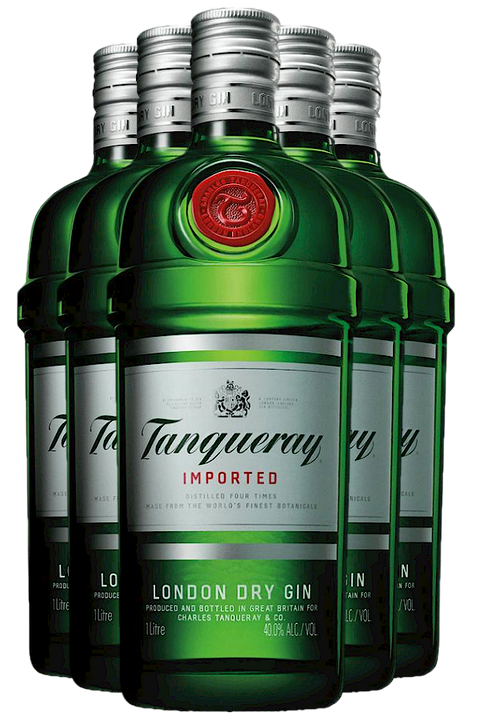 Tanqueray Gin 1L 6 PACK