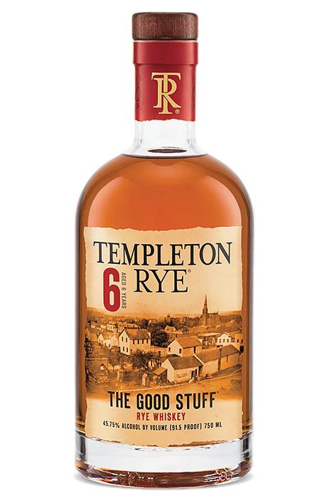 Templeton Rye Whisky 6yo 750ml