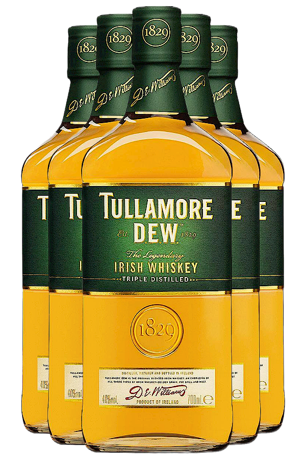 Tullamore Dew Irish Whisky 700ml 6 PACK