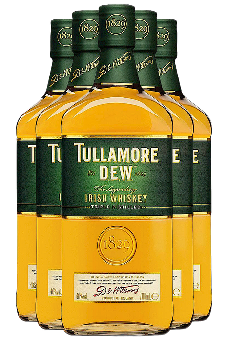 Tullamore Dew Irish Whisky 700ml 6 PACK