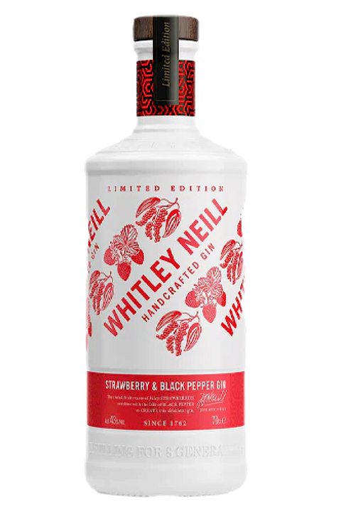 Whitley Neill Strawberry & Black Pepper Gin 700ml