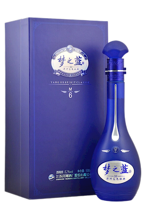 YangHe Dream Blue M6 52% 550ml 洋河梦之蓝