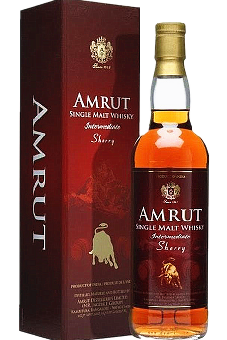 Amrut Intermediate Sherry Single Malt Whisky 700ml