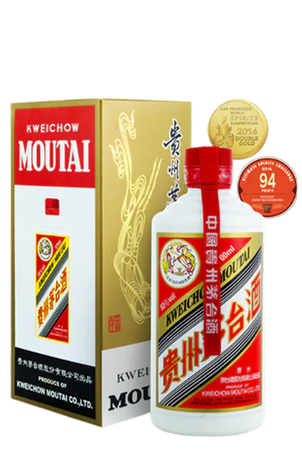 Kweichow Maotai (Moutai) Flying Fairy 2020 500ml + 2 shot glasses