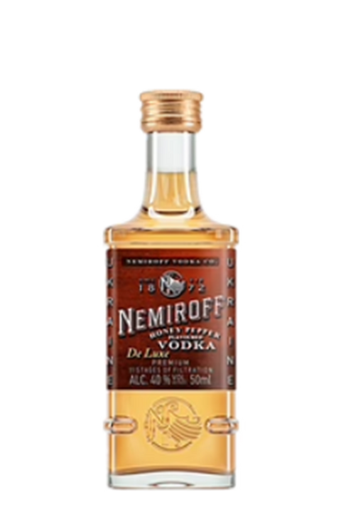 Nemiroff Deluxe Honey Pepper Vodka Miniature 50ML