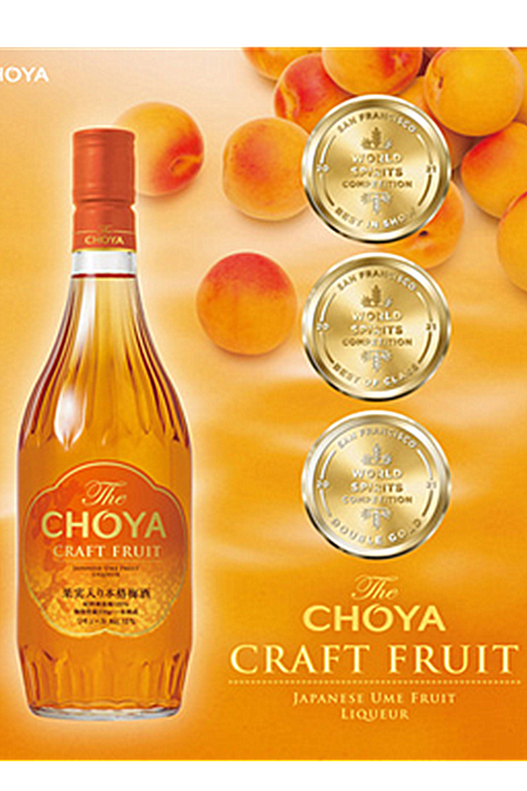Choya Craft Fruit Liqueur 720ml - 俏雅果泥梅酒