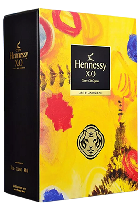 Hennessy XO  Cognac Art by Zhang Enli 700ml -Year of Tiger 2022