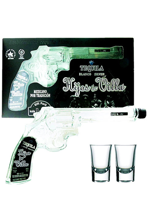Hijos De Villa Blanco Revolver 200ml + 2 Short Glasses Gift Pack
